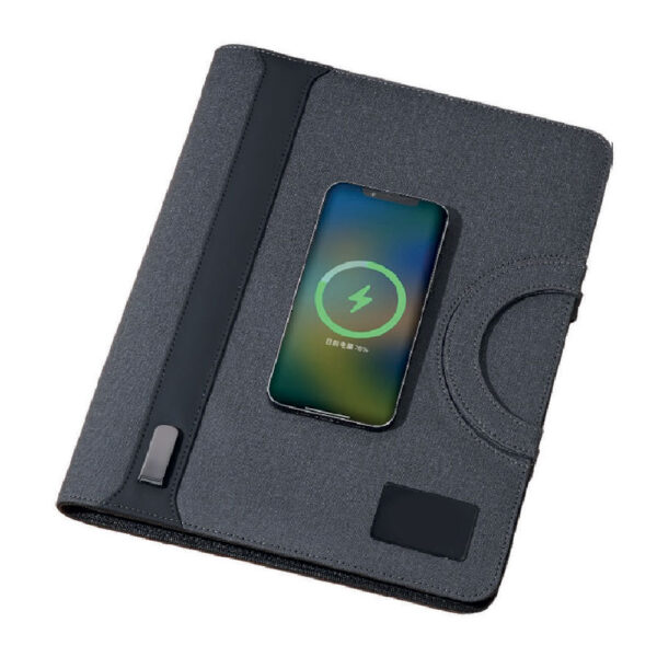 KURTBOGAZI 7.000 MAH WIRELESS POWERBANK ORGANIZER CANTA Promosyon Powerbank Defter - 2502