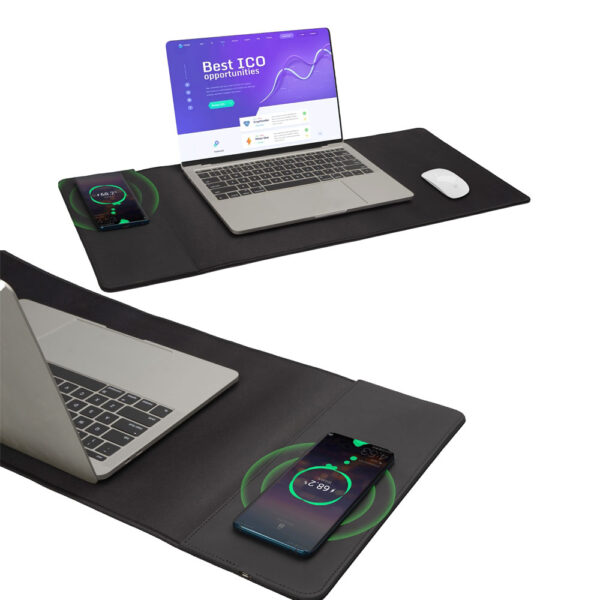 Wireless Sarjli Mousepad 32364 Promosyon Wireless Şarjlı Mousepad 32364