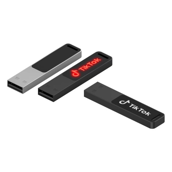 16 Gb Metal Işıklı Usb Bellek